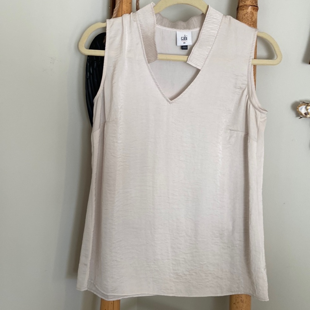 CAbi Snapshot Top XS crewneck